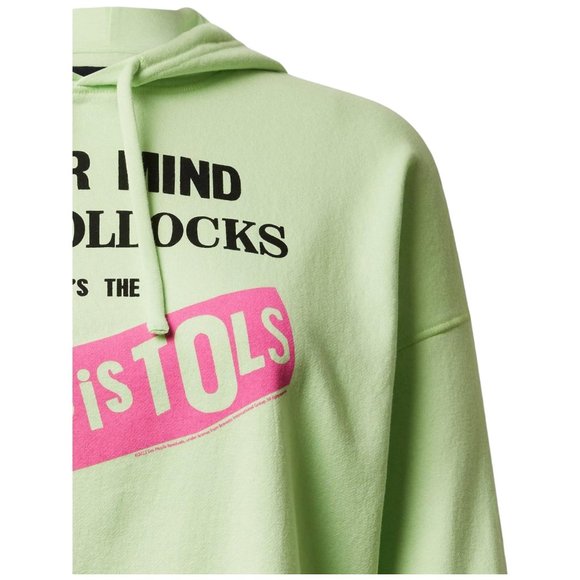 TORRID Sizes 2X + 4X Sex Pistols Cozy Fleece Crop Hoodie NEW - Picture 2 of 4